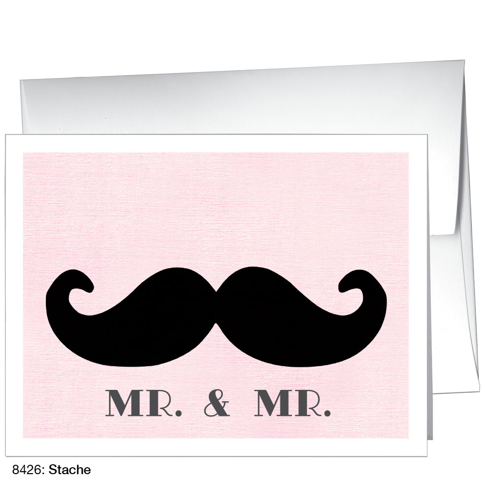 Stache, Greeting Card (8426)
