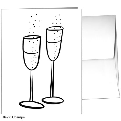 Champs, Greeting Card (8427)