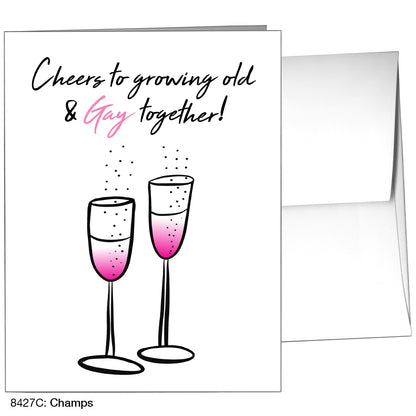 Champs, Greeting Card (8427C)