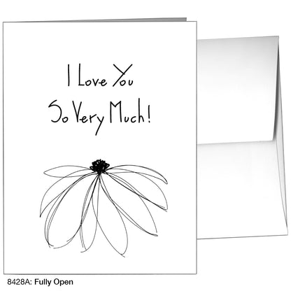 Fully Open, Greeting Card (8428A)