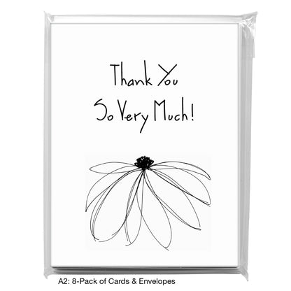 Fully Open, Greeting Card (8428B)