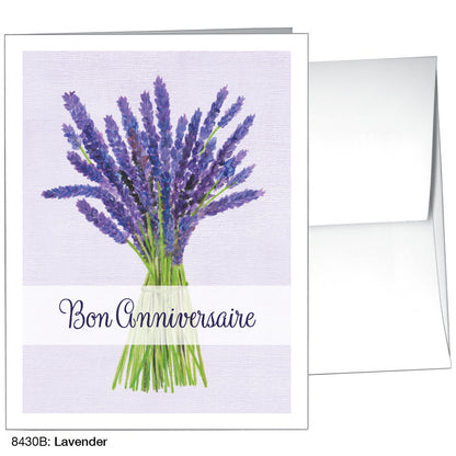 Lavender, Greeting Card (8430B)
