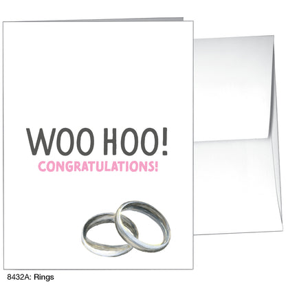 Rings, Greeting Card (8432A)