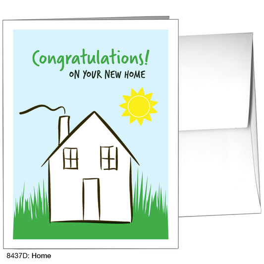 Home, Greeting Card (8437D)