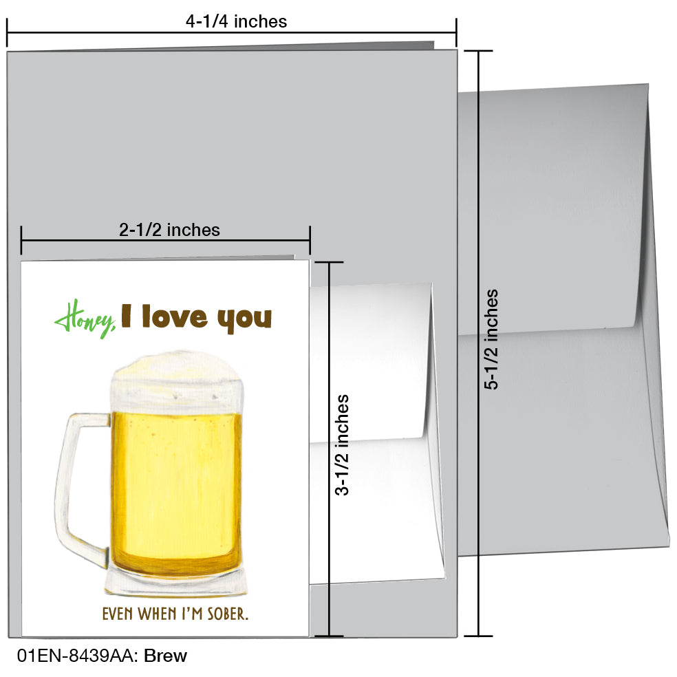 Brew, Greeting Card (8439AA)