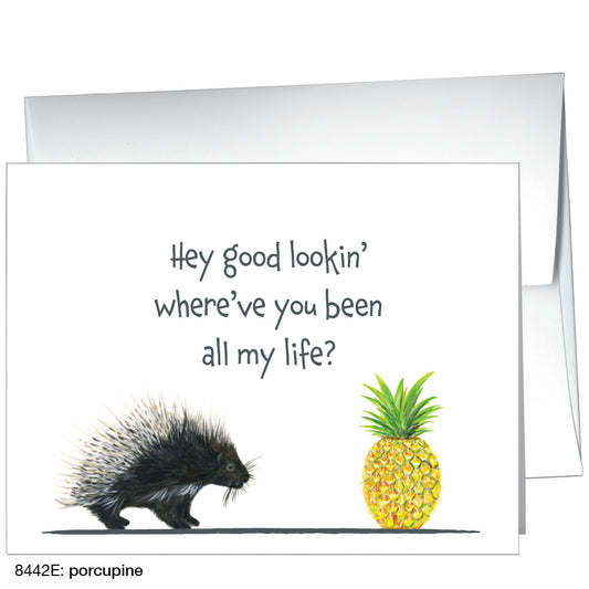 Porcupine, Greeting Card (8442E)