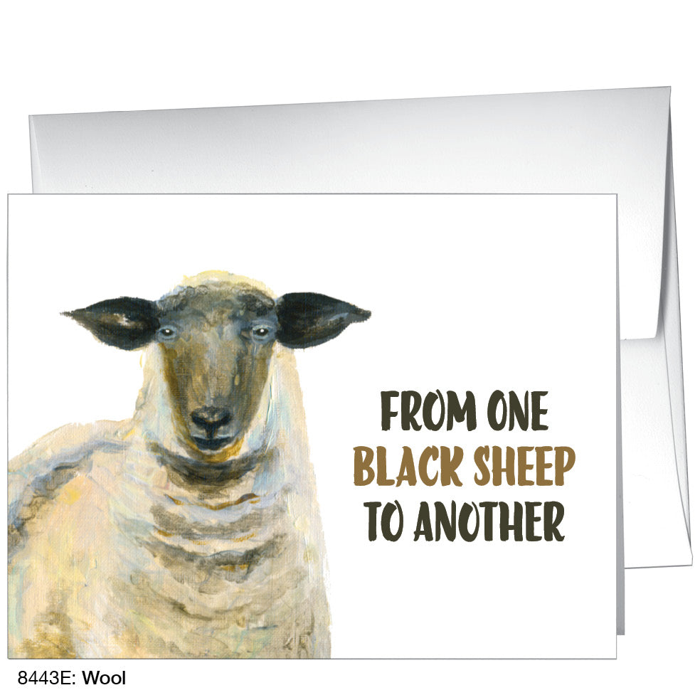 Wool, Greeting Card (8443E)