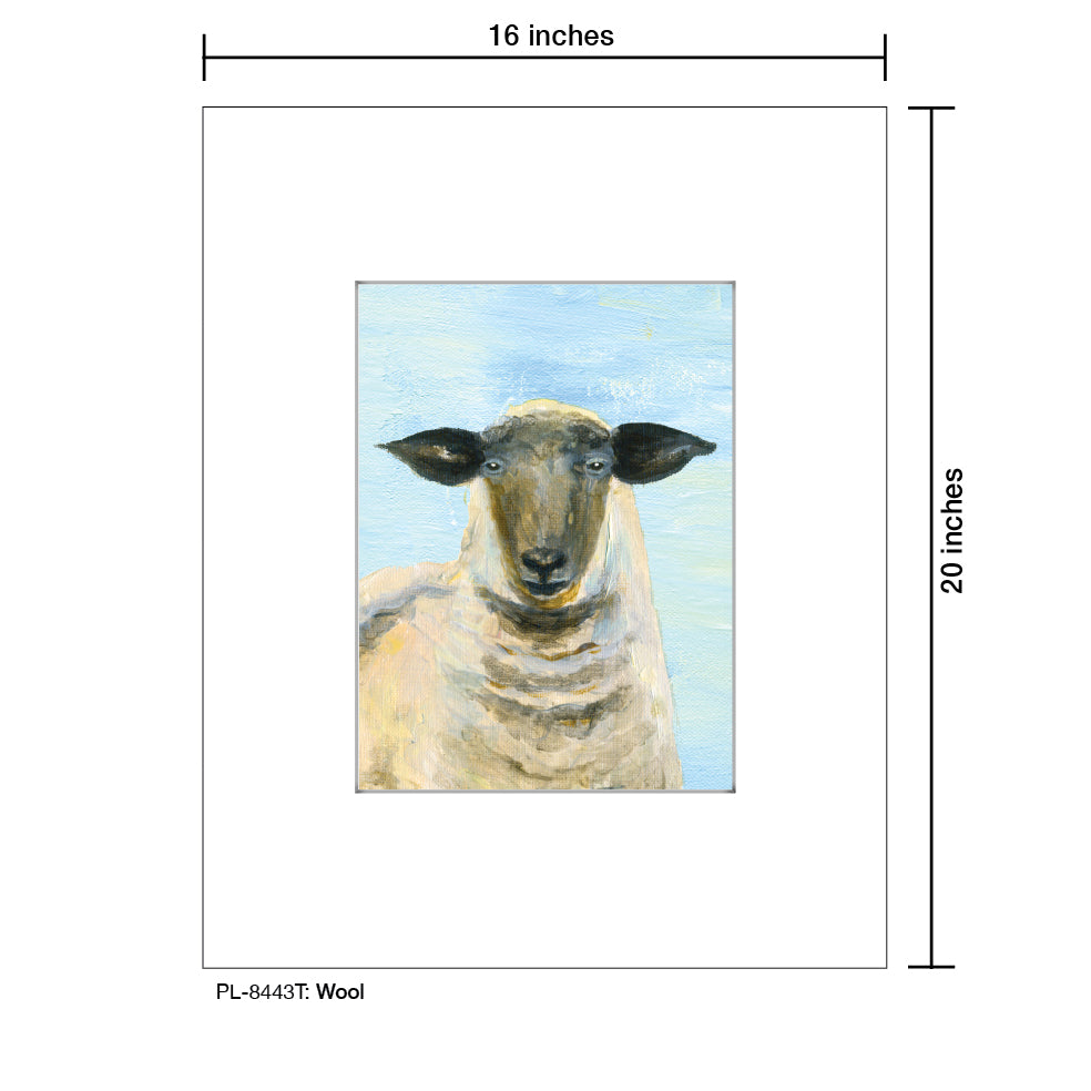 Wool, Print (#8443T)
