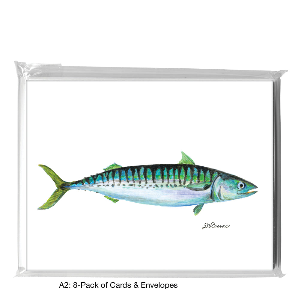 Mackerel, Greeting Card (8445)