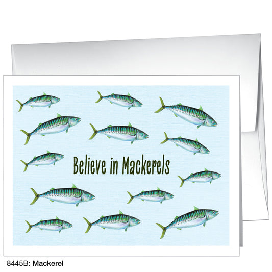 Mackerel, Greeting Card (8445B)