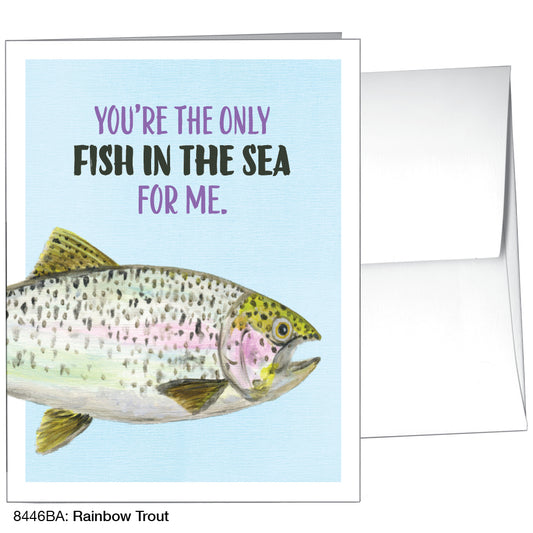 Rainbow Trout, Greeting Card (8446BA)