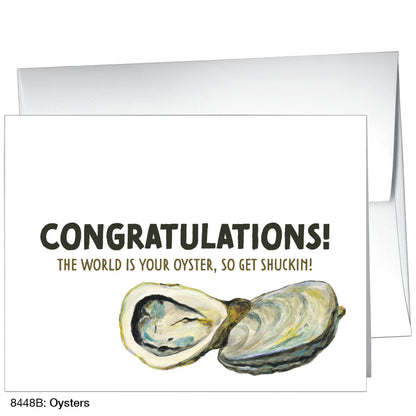 Oysters, Greeting Card (8448B)