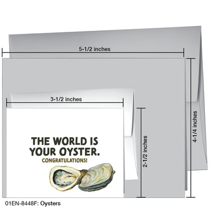 Oysters, Greeting Card (8448F)