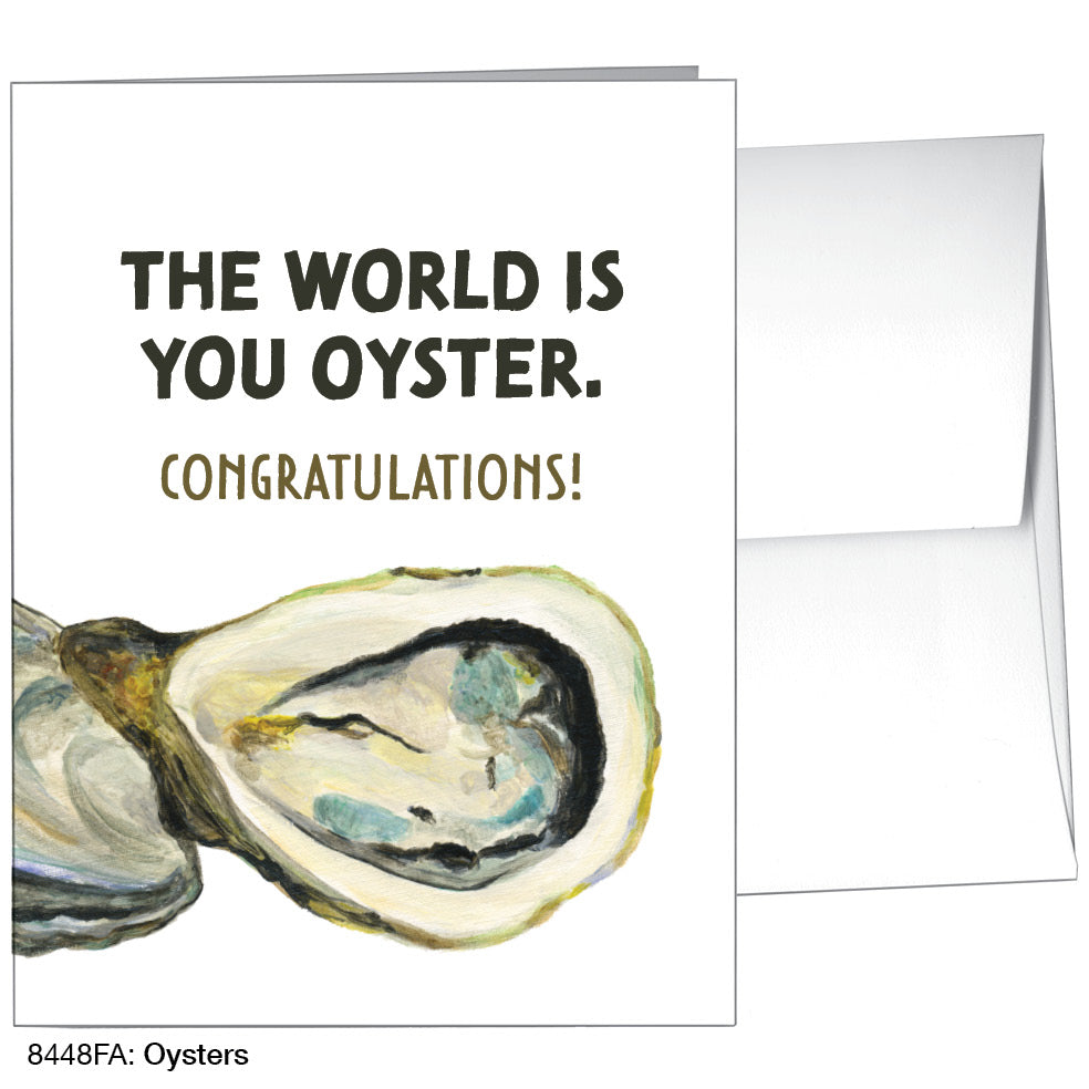Oysters, Greeting Card (8448FA)