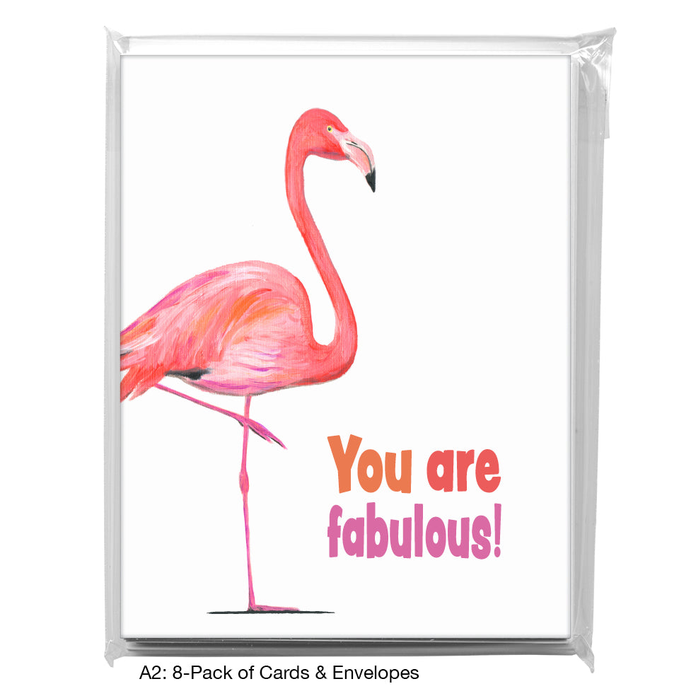 Flamingo, Greeting Card (8452P)
