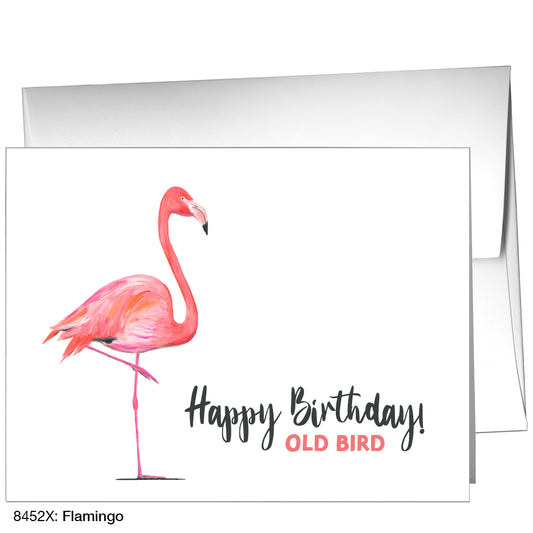Flamingo, Greeting Card (8452X)