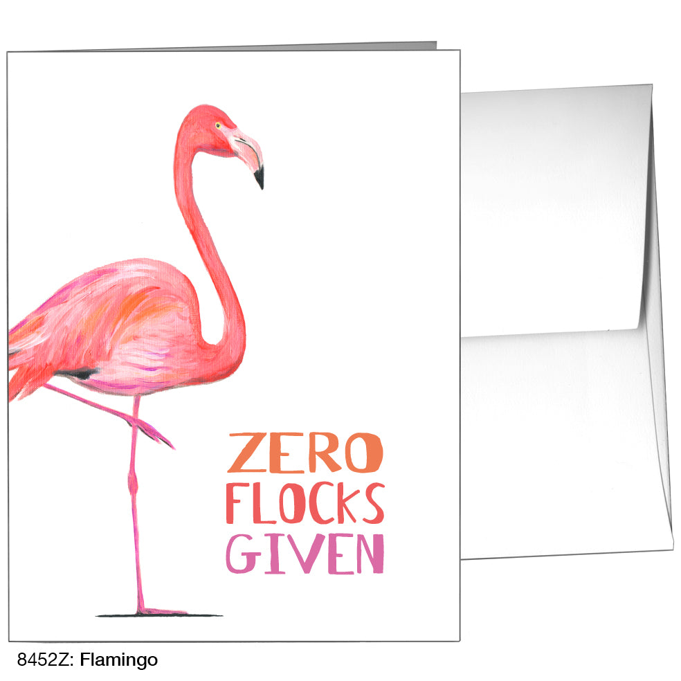 Flamingo, Greeting Card (8452Z)