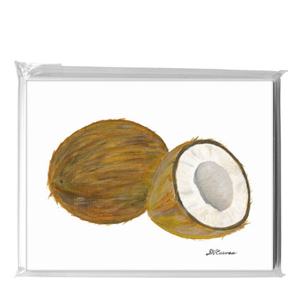 Coconut, Greeting Card (8546)