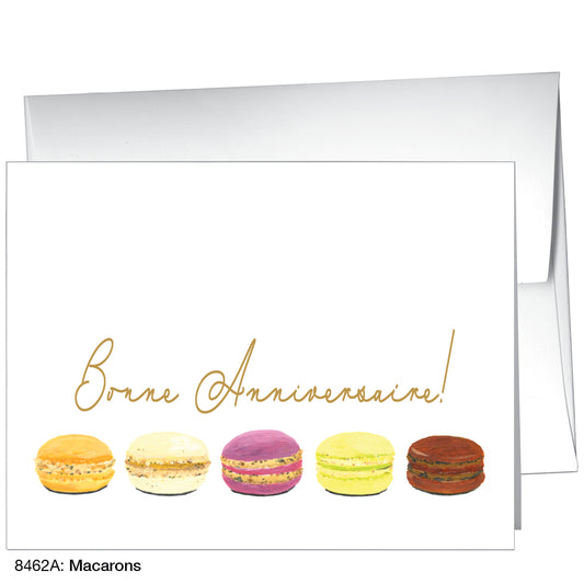 Macarons, Greeting Card (8462A)