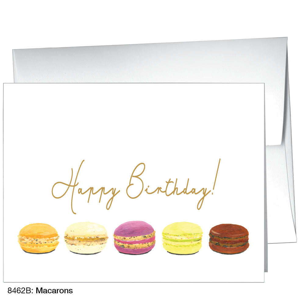 Macarons, Greeting Card (8462B)