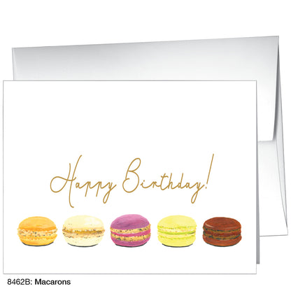 Macarons, Greeting Card (8462B)
