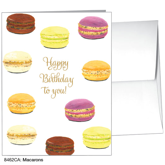 Macarons, Greeting Card (8462CA)