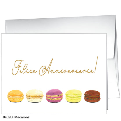 Macarons, Greeting Card (8462D)