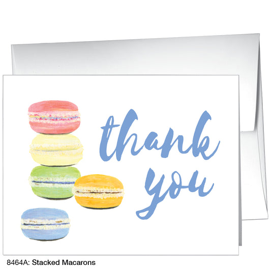Stacked Macarons, Greeting Card (8464A)