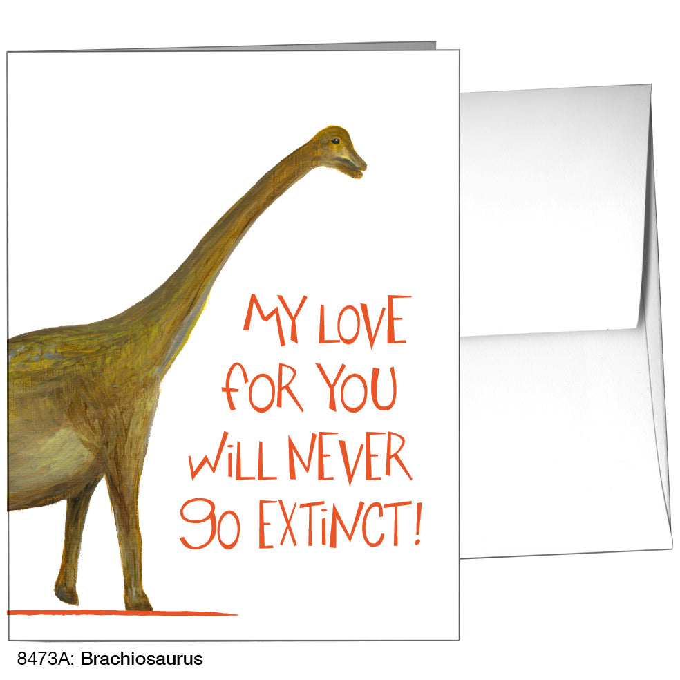 Brachiosaurus, Greeting Card (8473A)