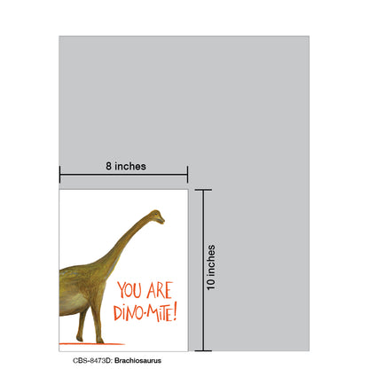 Brachiosaurus, Card Board (8473D)