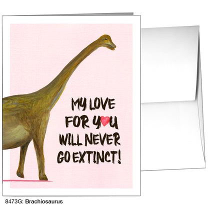Brachiosaurus, Greeting Card (8473G)