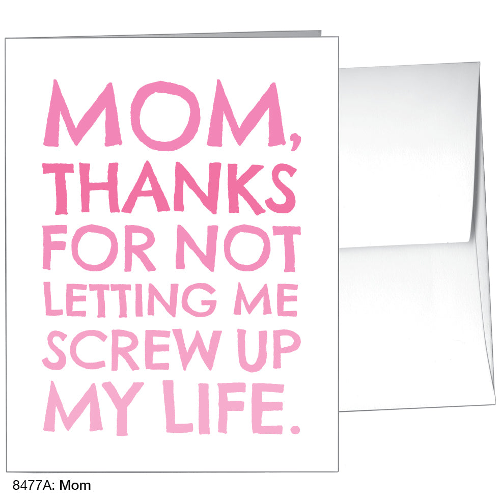 Mom, Greeting Card (8477A)