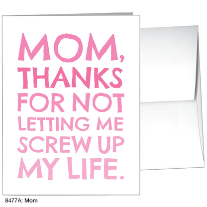 Mom, Greeting Card (8477A)