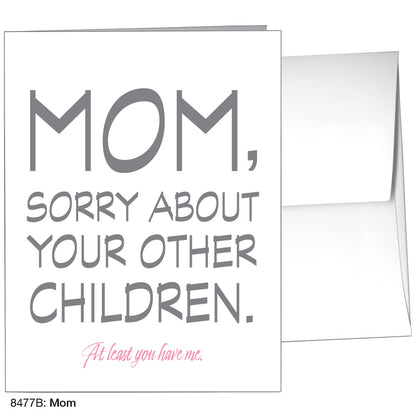 Mom, Greeting Card (8477B)