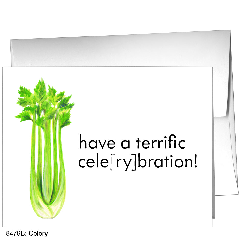 Celery, Greeting Card (8479B)