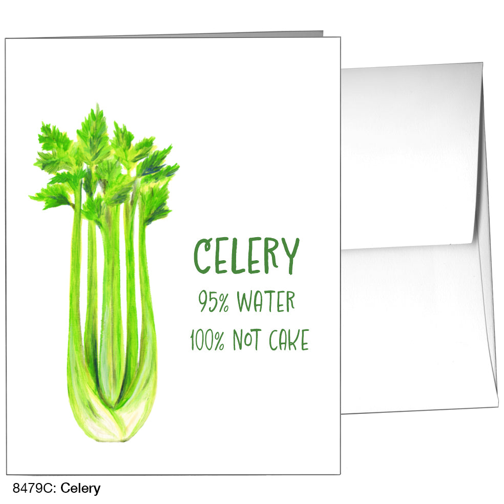 Celery, Greeting Card (8479C)