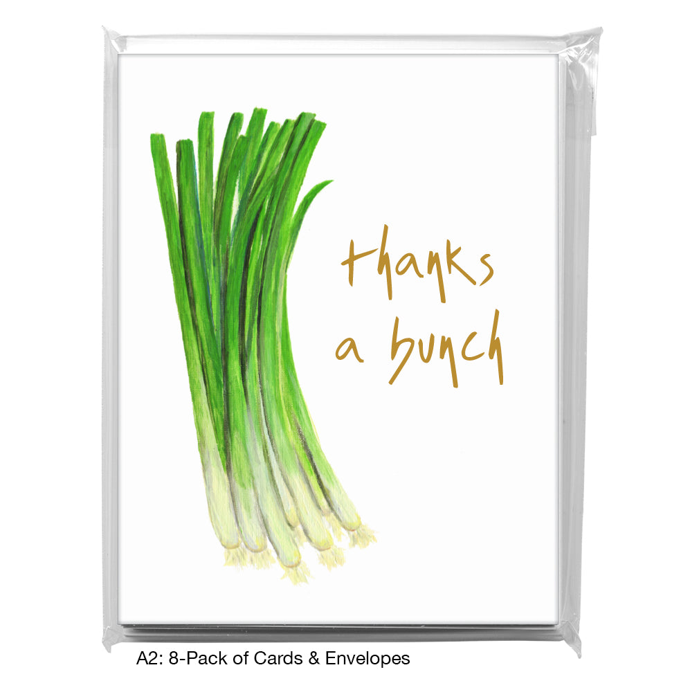 Green Onion, Greeting Card (8480A)