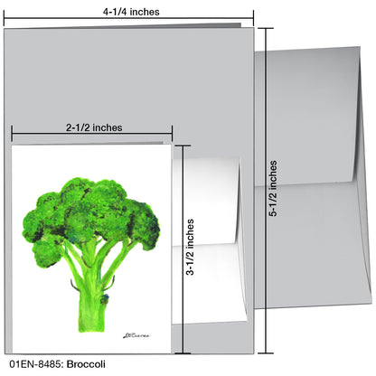 Broccoli, Greeting Card (8485)
