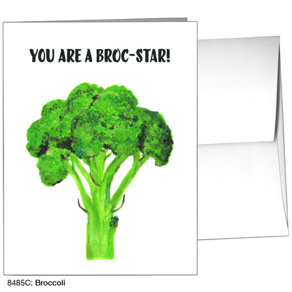 Broccoli, Greeting Card (8485C)