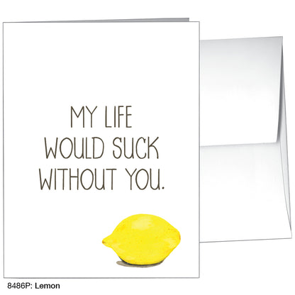 Lemon, Greeting Card (8486P)