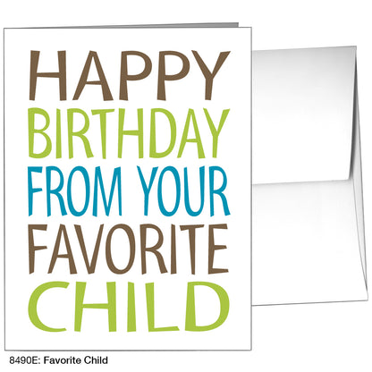 Favorite Child, Greeting Card (8490E)