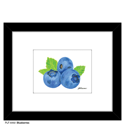 Blueberries, Print (#8492)
