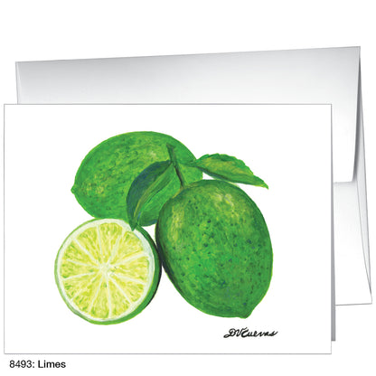 Limes, Greeting Card (8493)