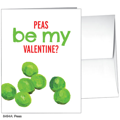 Peas, Greeting Card (8494A)