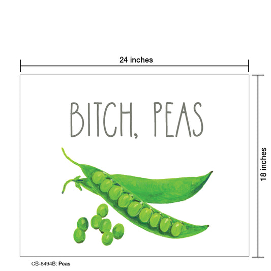 Peas, Card Board (8494B)