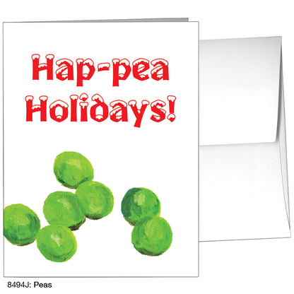 Peas, Greeting Card (8494J)