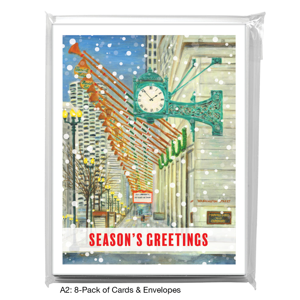 State Street, Chicago, Greeting Card (8503C)