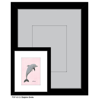 Dolphin Smile, Print (#8519)