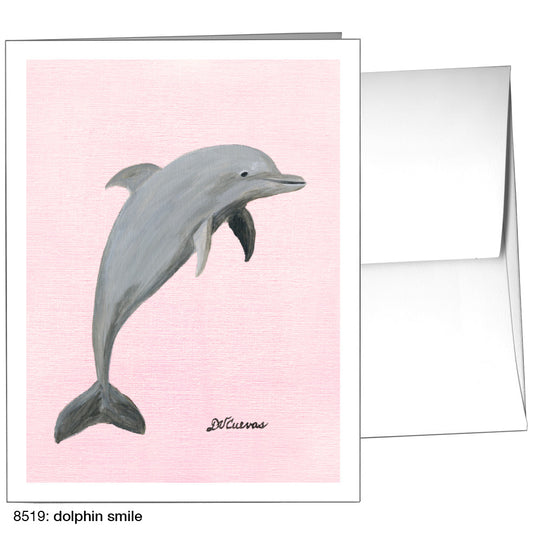 Dolphin Smile, Greeting Card (8519)