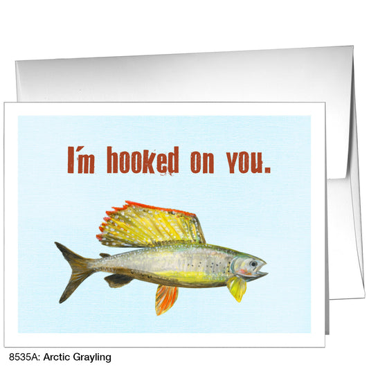 Arctic Grayling, Greeting Card (8535A)